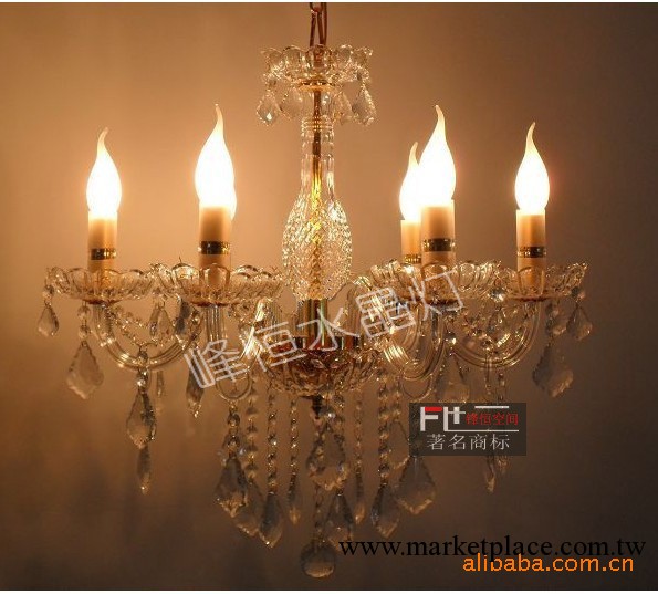 峰恒燈飾 燈具 歐式 水晶燈 吊燈 臥室燈 水晶過道 歐式9013-6批發・進口・工廠・代買・代購