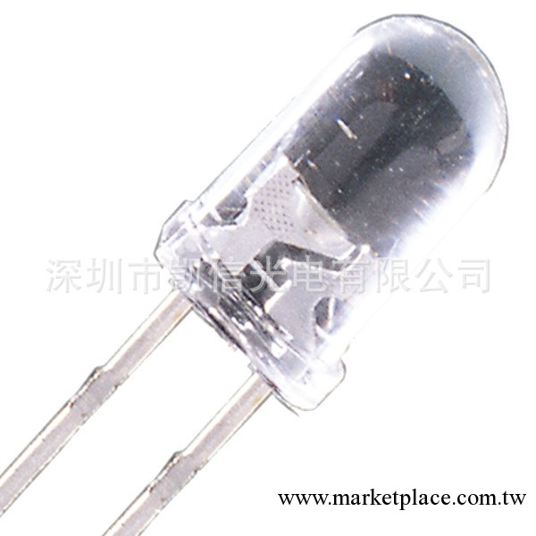Φ5圓頭直插LED R504BW4CY 高光效、低光衰，凱信光電品牌工廠,批發,進口,代購