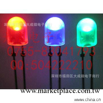 Φ5/F5 LED 發光二極管 5MM 紅黃雙色 共陰/共陽 透明 有邊/無邊工廠,批發,進口,代購