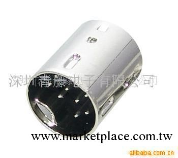 廠傢底價供應MINI DIN-8PIN連接器(圖)工廠,批發,進口,代購
