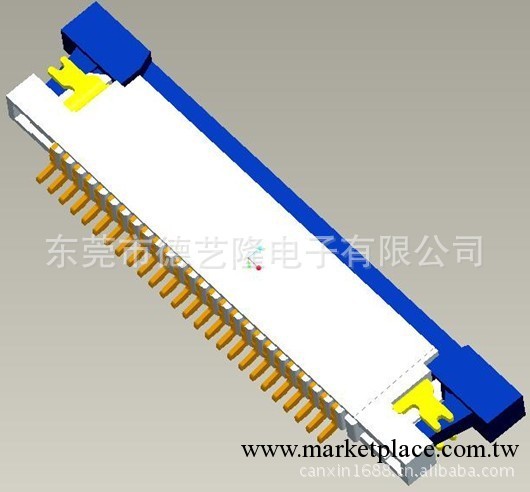 供應FPC連接器   0.5 CONN ZIF FOR SMT(Upper CONT)工廠,批發,進口,代購