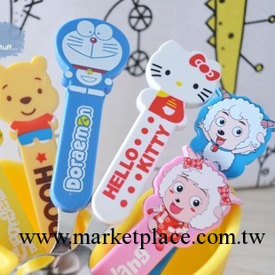 超可愛hello kitty 維尼熊卡通不銹鋼勺子 不銹鋼餐具卡通勺工廠,批發,進口,代購
