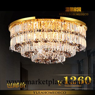 供應2431廠傢直銷水晶燈現代LED吸頂燈飾華麗客廳燈具別墅水晶燈工廠,批發,進口,代購