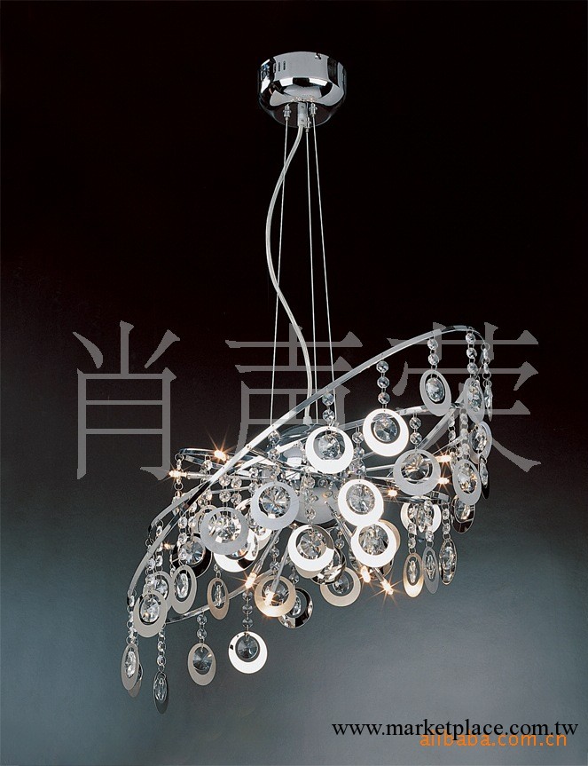 供應高檔水晶燈.高檔吊燈.裝飾吊燈.燈飾.燈具工廠,批發,進口,代購
