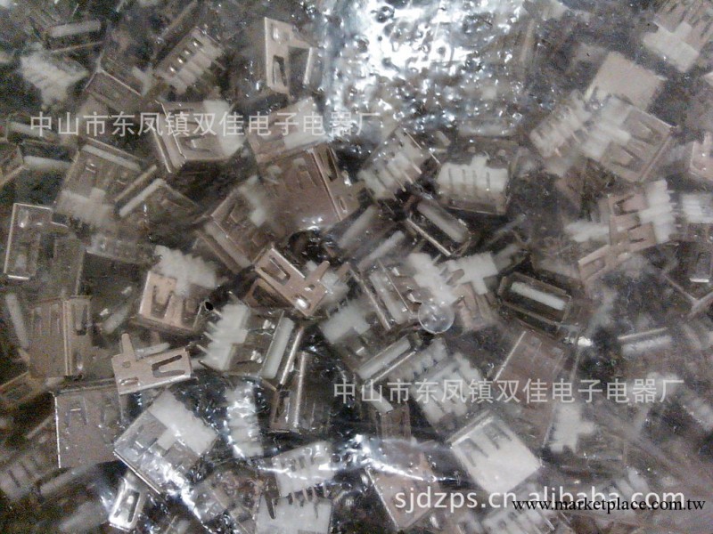 供應USB母座/USB AF反向連接器/USB 2.0母座連接器工廠,批發,進口,代購