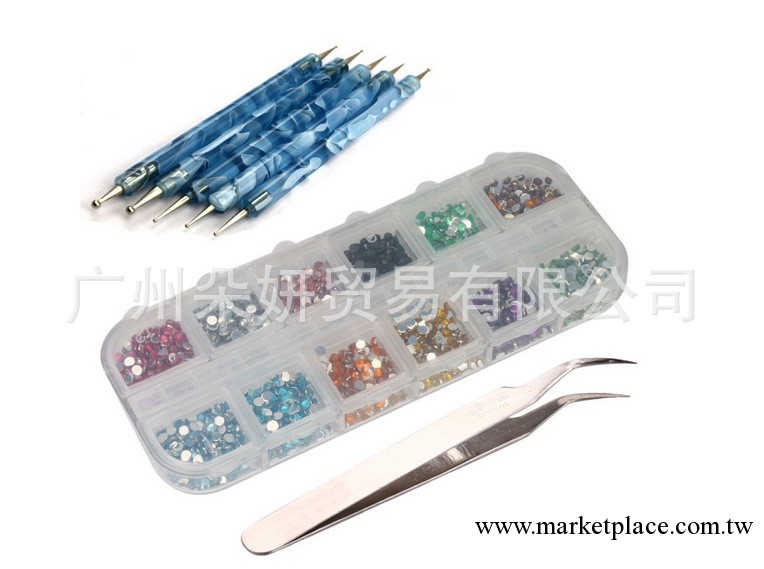 專業美甲用品批發 點鉆筆/美甲鉆/鑷子美甲套裝.指甲飾品工廠,批發,進口,代購