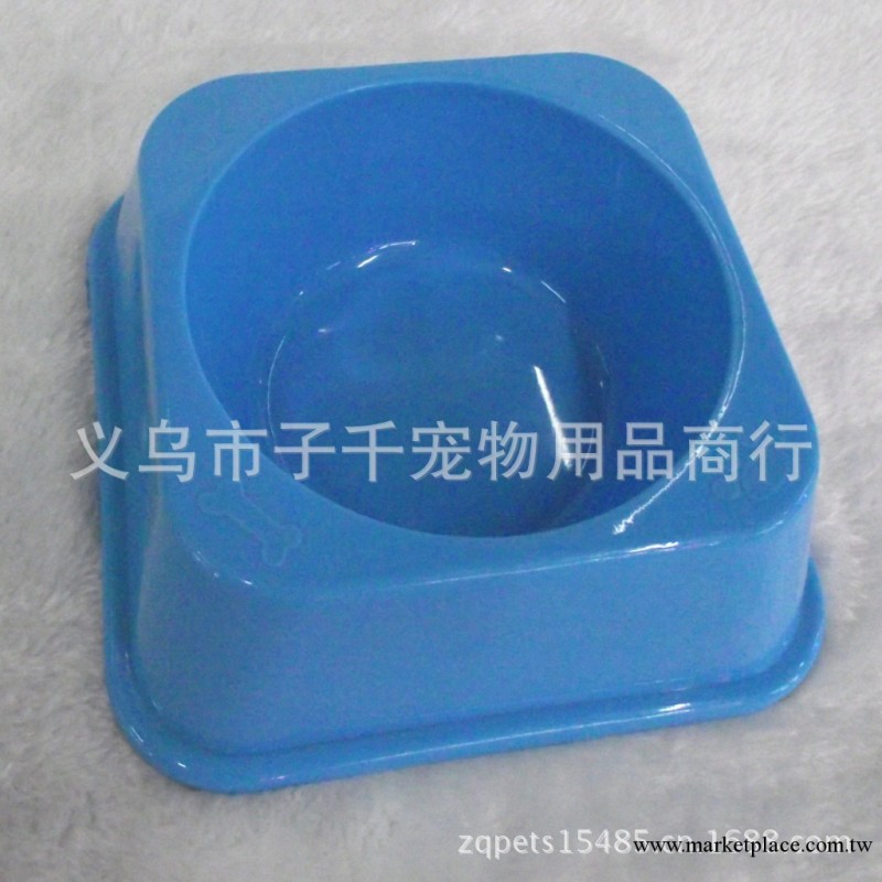 廠傢直銷 寵物用品批發 方形塑料小號單碗 寵物碗食盆水碗工廠,批發,進口,代購