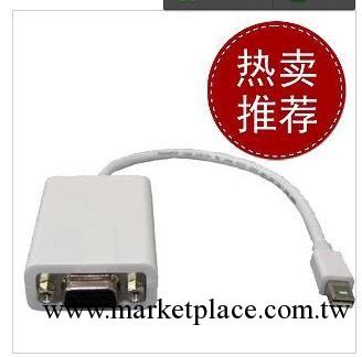 蘋果Mini DisplayPort to VGA轉接線迷你dp 轉VGA線Mac接投影機工廠,批發,進口,代購