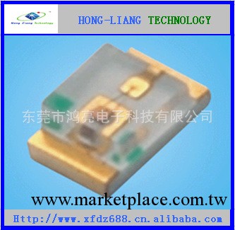 汽車小功率貼片LED0805黃色發光二極管工廠,批發,進口,代購