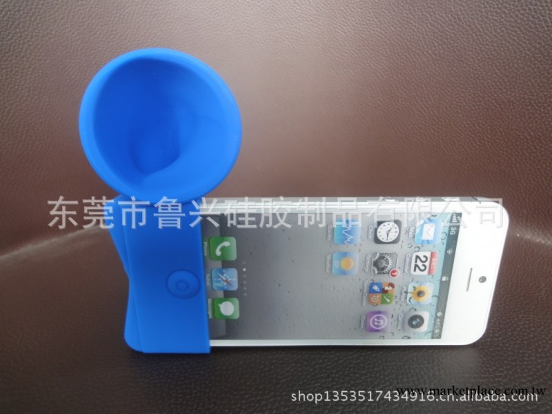 現模供應 專業蘋果4s擴音器揚聲器 矽膠iphone擴音器工廠,批發,進口,代購