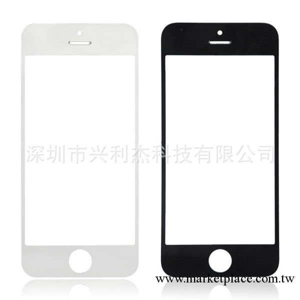 蘋果iphone 5玻璃鏡面 玻璃蓋板 觸摸 手機外屏幕工廠,批發,進口,代購