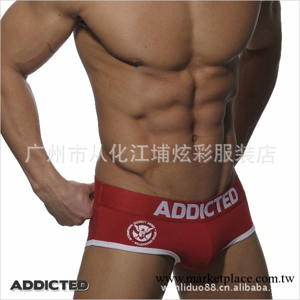 火爆新款 舒適棉低腰內褲 男士三角內褲 ADDICTED品牌內褲工廠,批發,進口,代購