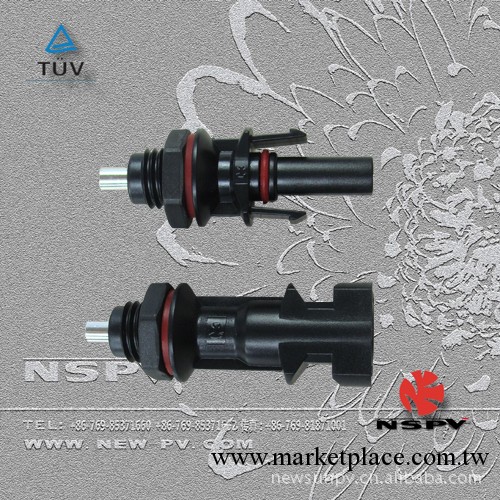 光伏面板連接器 MC4.0連接器 板端連接器 mc4光伏連接器工廠,批發,進口,代購