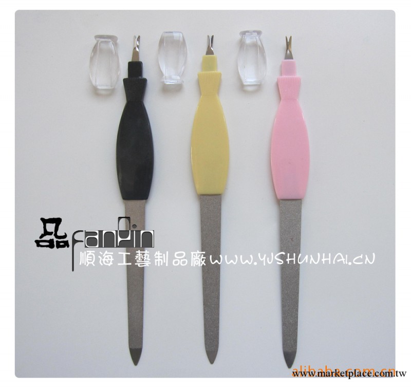 凡品 供應美甲/兩用指甲銼死皮鏟 型號J3工廠,批發,進口,代購