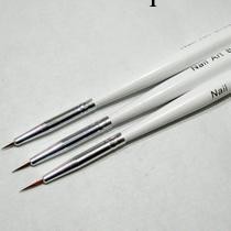 美甲產品工具 雕花彩繪拉線畫花筆光療水晶甲片用具三支套裝工廠,批發,進口,代購