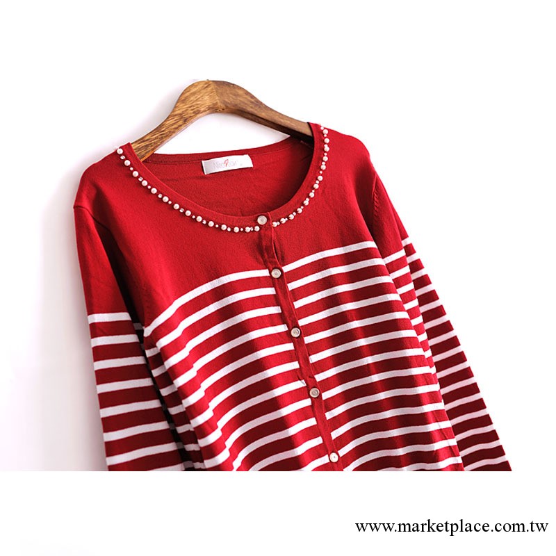 秋裝爆款韓國外貿服裝女裝原單大碼精品廠傢針織開衫m1702工廠,批發,進口,代購