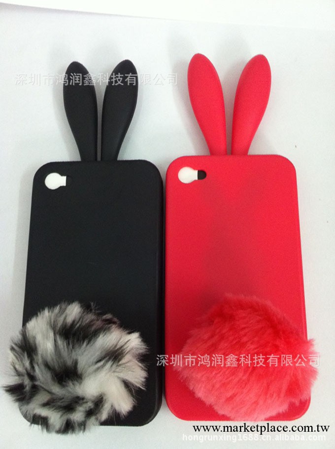 蘋果兔子手機套,,iphone4s卡通手機套Iphone 5G iPhone 3G,Touch工廠,批發,進口,代購