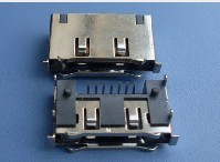 E-SATA 7P SMT 板上 四周帶彈片.連接器工廠,批發,進口,代購
