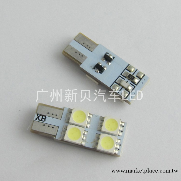 汽車LED帶解碼防幹擾T10-4SMD-5050奔馳寶馬示寬燈/車門燈/牌照燈批發・進口・工廠・代買・代購