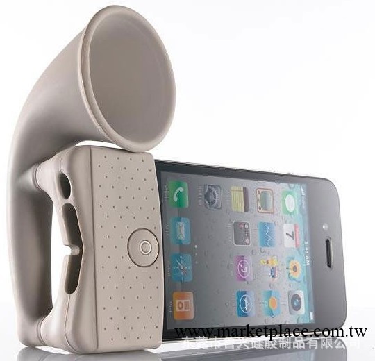 iPhone4手機擴音器 iphone矽膠擴音器批發|工廠現模供應|無LOGO|工廠,批發,進口,代購