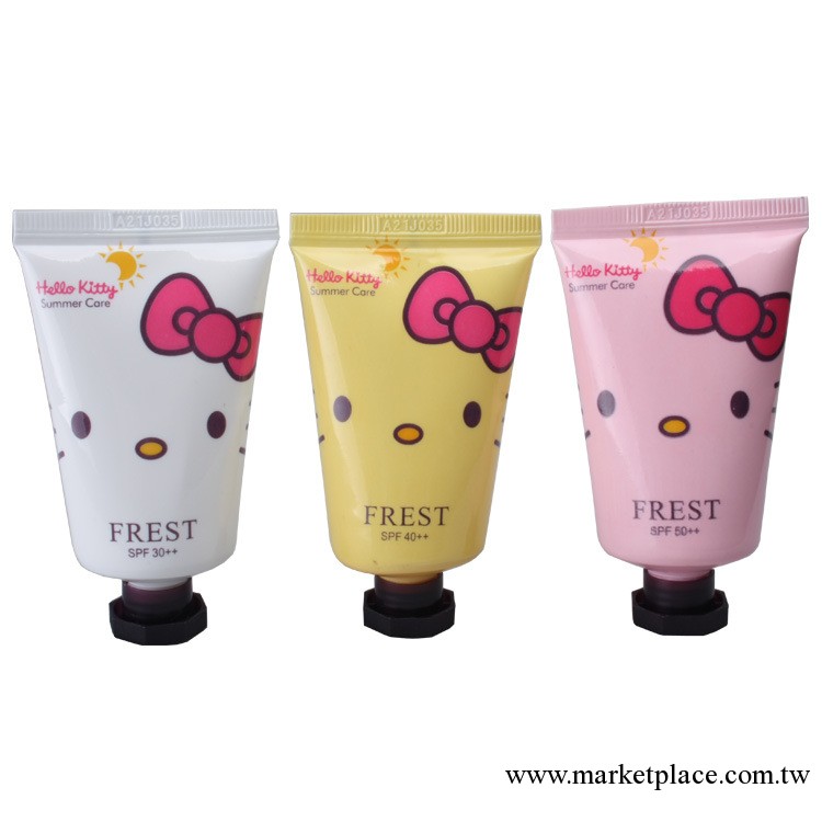 正品防曬霜批發 韓國原裝進口 hello kitty經典美白防曬霜 隔離工廠,批發,進口,代購