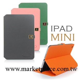 平板 ipad mini/迷你 磨砂 左右翻休眠 D字扣支架皮套工廠,批發,進口,代購