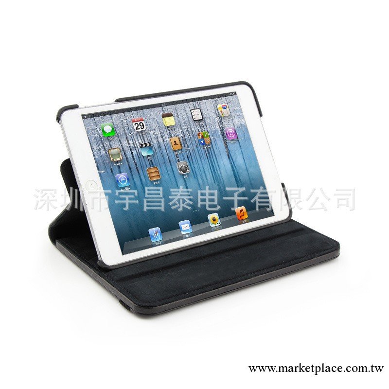 新品熱銷 YTC專業供應皮套 ipad mini 帶電池360度旋轉皮套工廠,批發,進口,代購