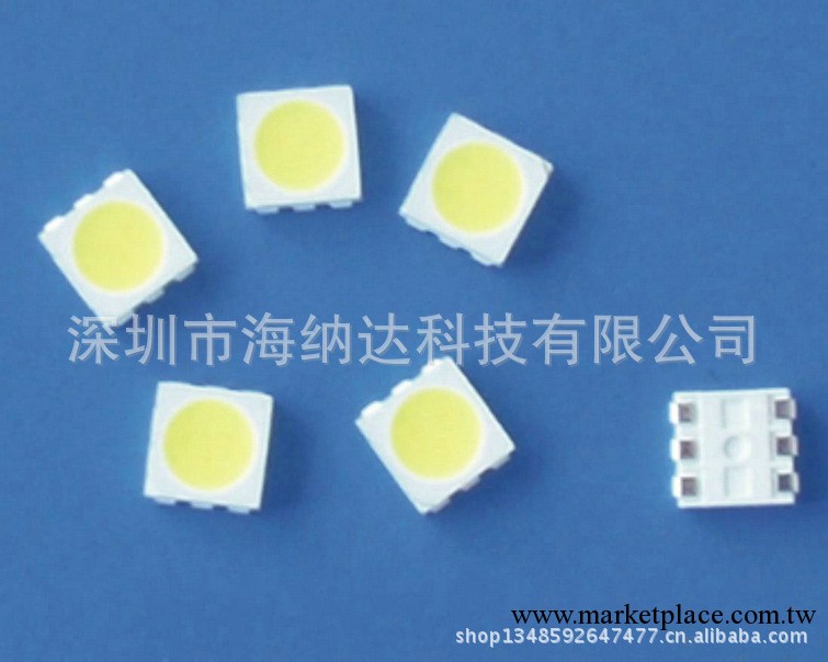 廠傢生產 LED5050白光 smd led 5050 led貼片燈珠工廠,批發,進口,代購