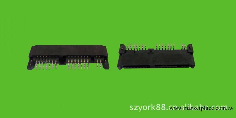 SATA連接器，SATA7+7+2P板下母座工廠,批發,進口,代購