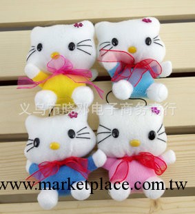 卡通花束包花公仔 Hello Kitty絲巾KT貓 手機包包掛件 四個顏色工廠,批發,進口,代購