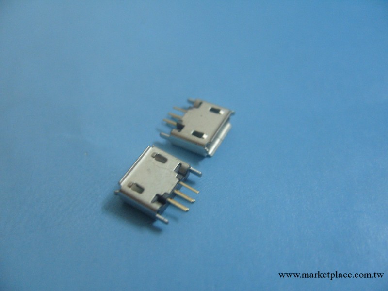MIRCO 5PIN 180度直插式母座  連接器工廠,批發,進口,代購