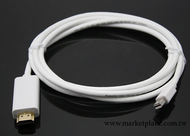 蘋果Mini displayport to HDMI雷電迷你dp轉hdmi轉接線Mac接電視工廠,批發,進口,代購