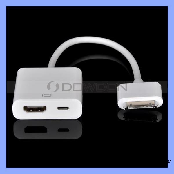 蘋果原裝芯片高清視頻轉接線IPAD TO HDMI&Micro USB工廠,批發,進口,代購