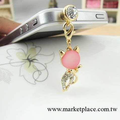 手機防塵塞 iphone 手機掛件 防塵塞貓 防塵塞吊墜 防塵塞批發工廠,批發,進口,代購