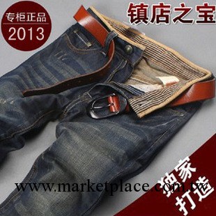 2013淘寶爆款男士韓版修身直筒牛仔褲 男式牛仔褲批發1087工廠,批發,進口,代購
