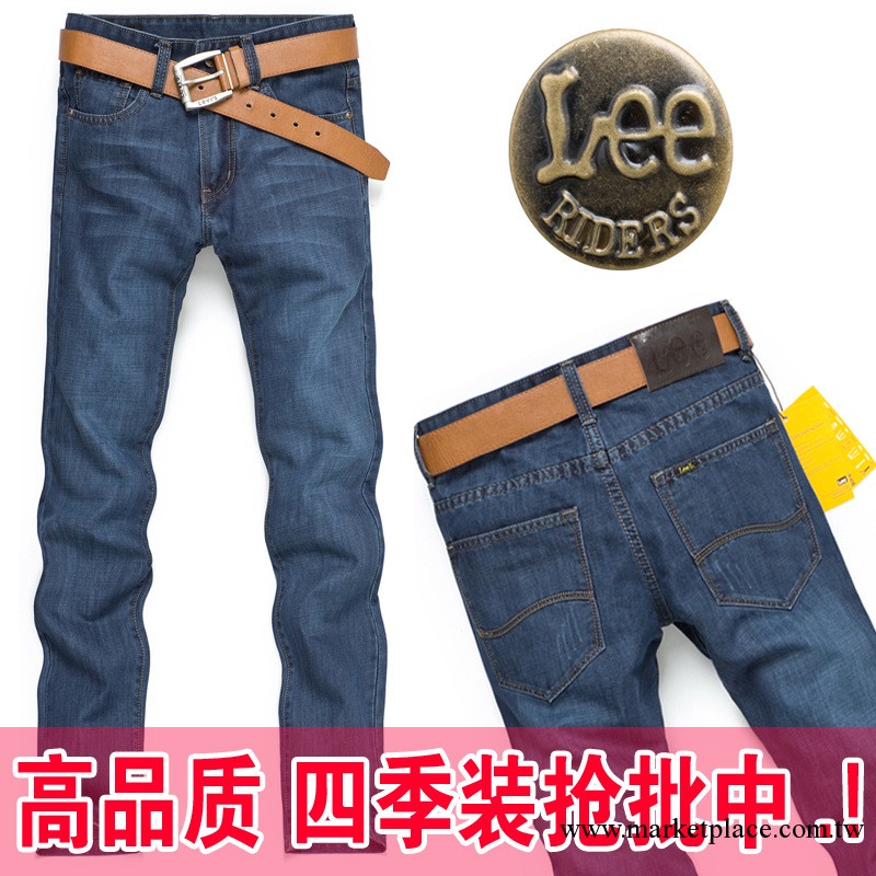 P106 廣東牛仔褲批發 lee韓版男士修身牛仔褲男式直筒褲 28-42碼工廠,批發,進口,代購