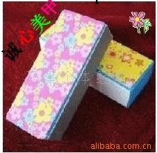 美甲批發 花紋砂紙挫 方塊拋光塊 四級粗糙度 國產花拋工廠,批發,進口,代購