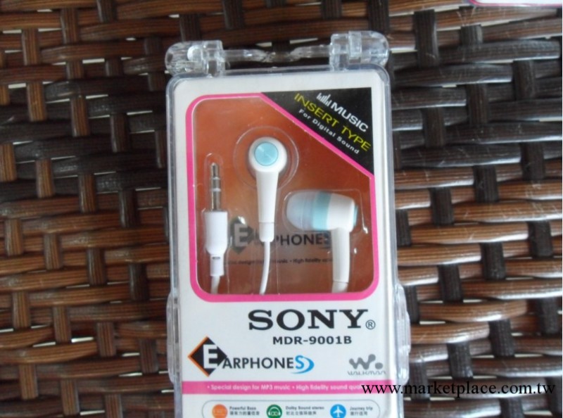 K016 sony入耳式耳機 電腦耳機 mp3耳機 時尚手機耳機 廠傢直銷工廠,批發,進口,代購