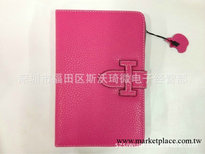 swq2013新款 蘋果ipad mini 愛馬仕荔枝紋皮套工廠,批發,進口,代購