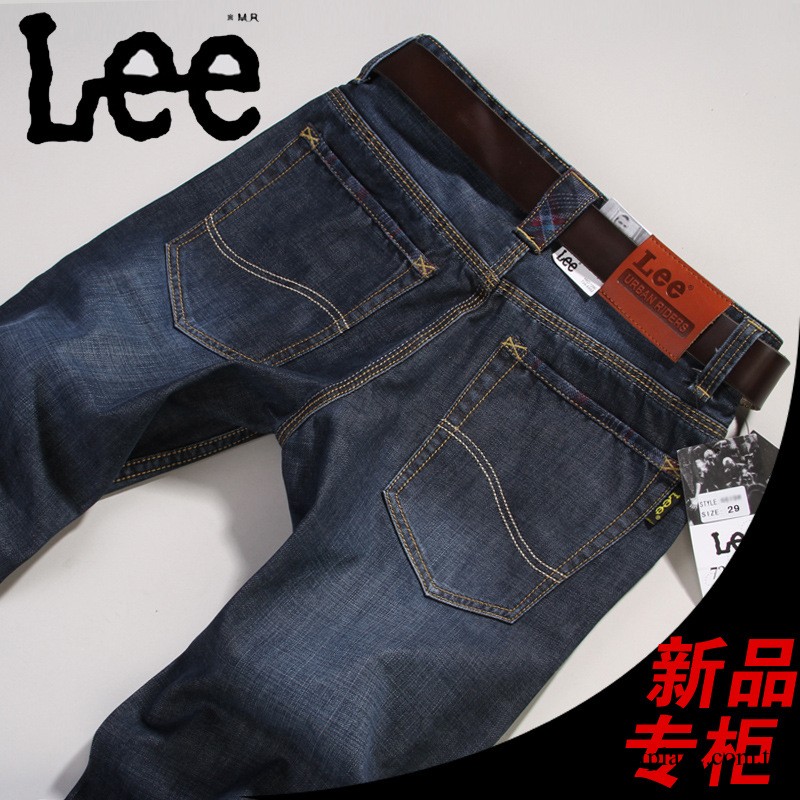 Lee牛仔褲/李牌/男士商務休閑直筒牛仔褲長褲子廠傢批發 加工定制工廠,批發,進口,代購