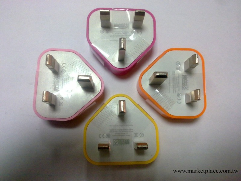 IPHONE IPAD IPOD 三代英規UK頭多色工廠,批發,進口,代購