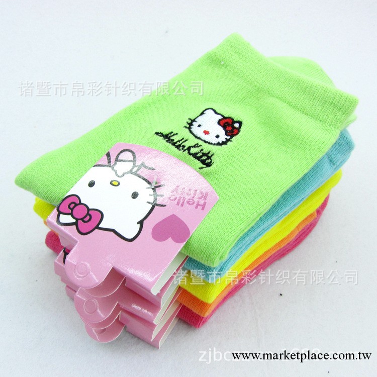 韓國外貿原單 hello kitty糖果色中筒襪 春秋棉襪 短襪子批發廠傢工廠,批發,進口,代購