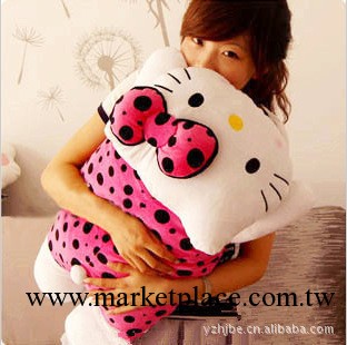 正版hello Kitty凱蒂貓趴趴KT貓抱枕毛絨玩具大號公仔生日禮物工廠,批發,進口,代購