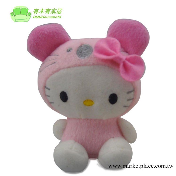 虧本處理庫存玩具 批發HELLO KITTY掛件 10cmKT毛絨玩具公仔掛件工廠,批發,進口,代購