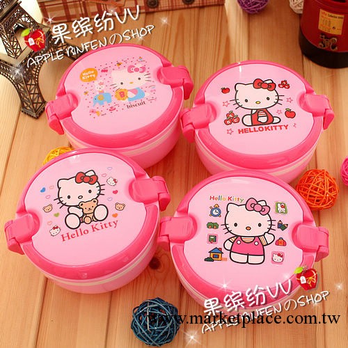 hello kitty 凱蒂貓 手拎 飯盒 便當盒 餐盒 餐具 一個工廠,批發,進口,代購