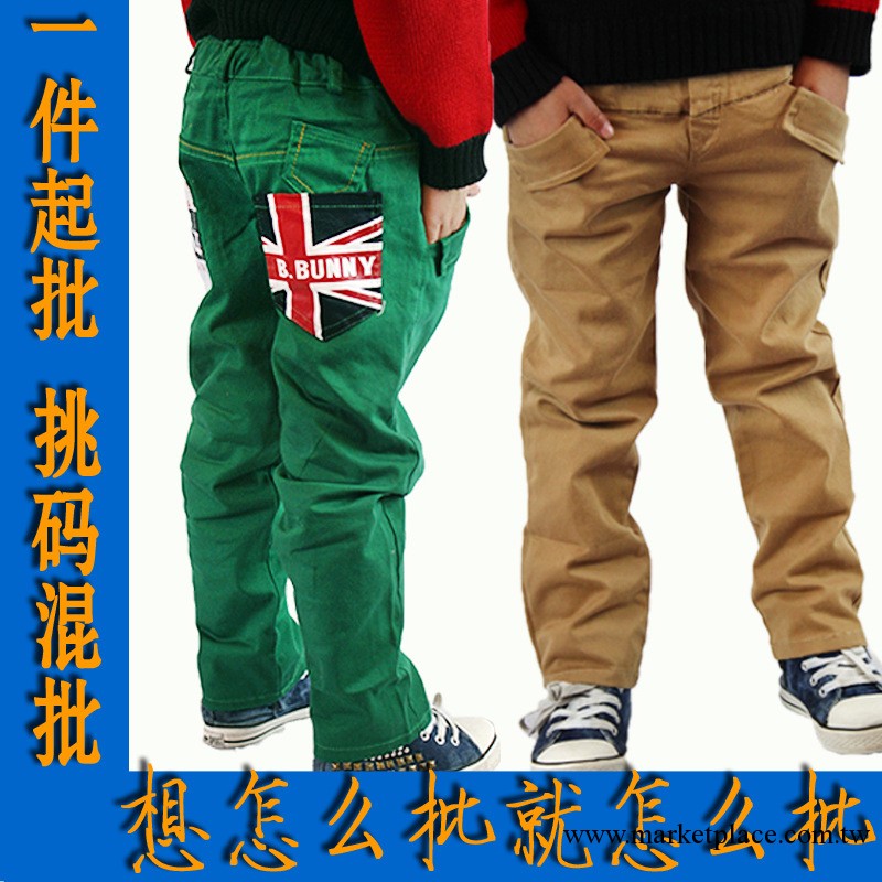 秋季新款童褲 韓版外貿男女童裝 兒童春秋款中小童長褲 一件代發工廠,批發,進口,代購