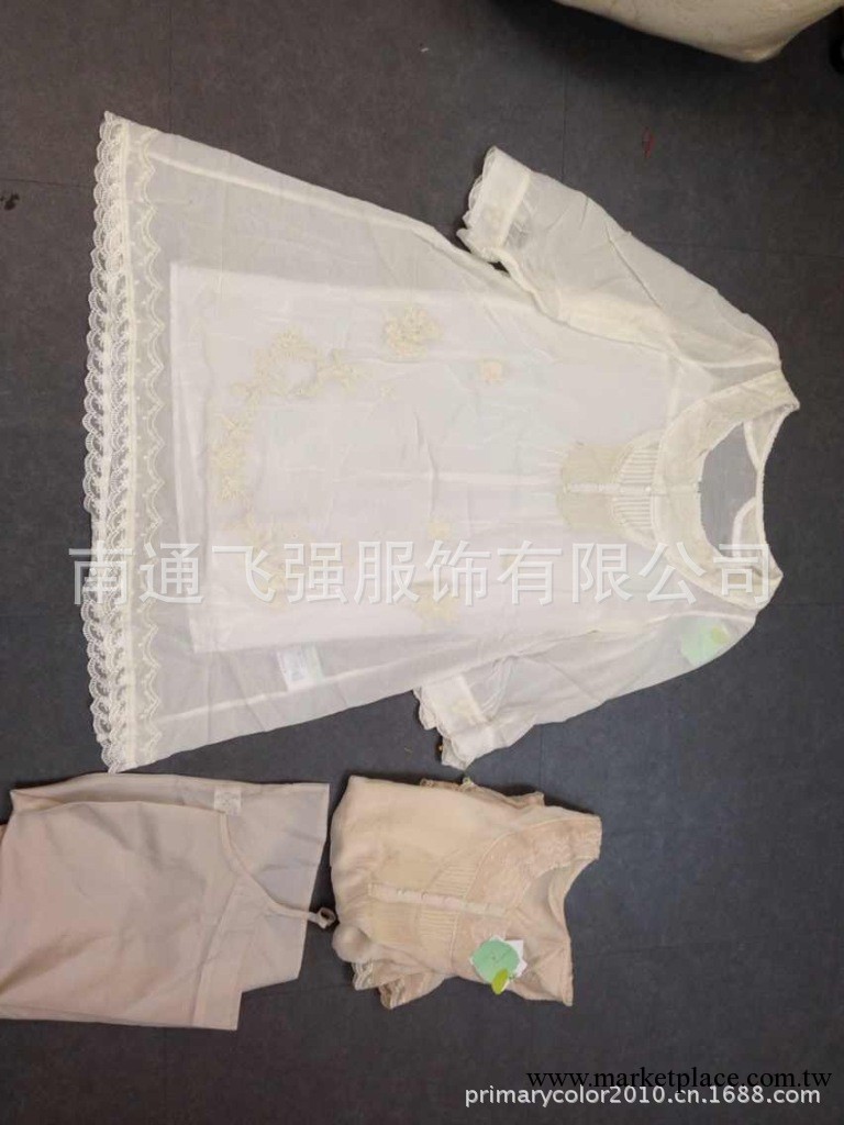 日本原單franche lippee精美蕾絲刺繡森女雪紡兩件套連衣裙eme工廠,批發,進口,代購