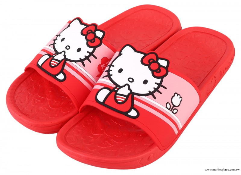 2013新款正品HELLO KITTY夏季女款居傢PVC防滑拖鞋室內鞋KP13116工廠,批發,進口,代購