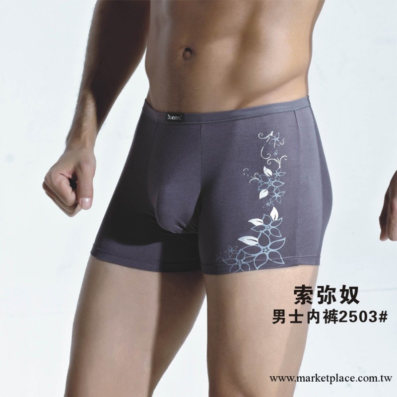 【推薦】大市場SMN2503#男內褲批發/莫代爾平腳內褲工廠,批發,進口,代購