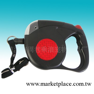 供應寵物牽引器寵物用品帶LED燈5米 可伸縮 牽狗器 遛狗器工廠,批發,進口,代購